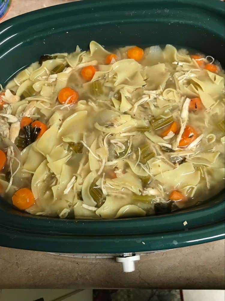 Crock-Pot Chicken Noodle