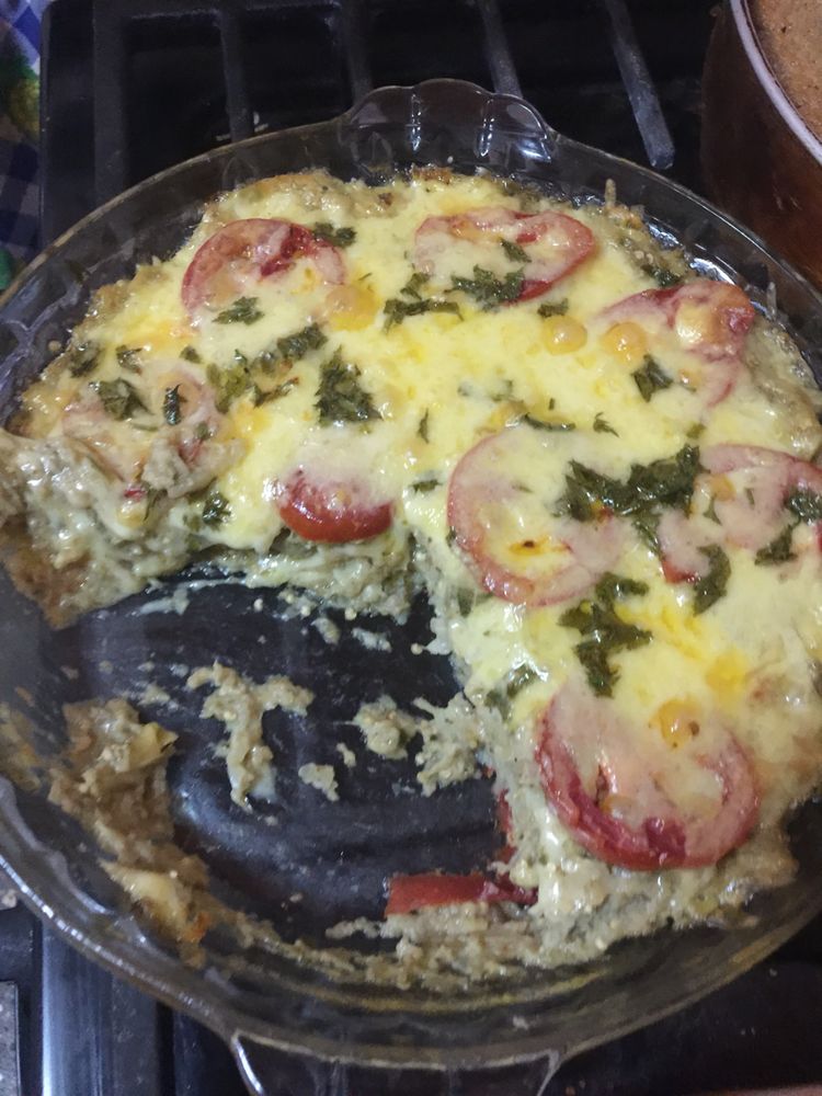 Eggplant Tomato Pie