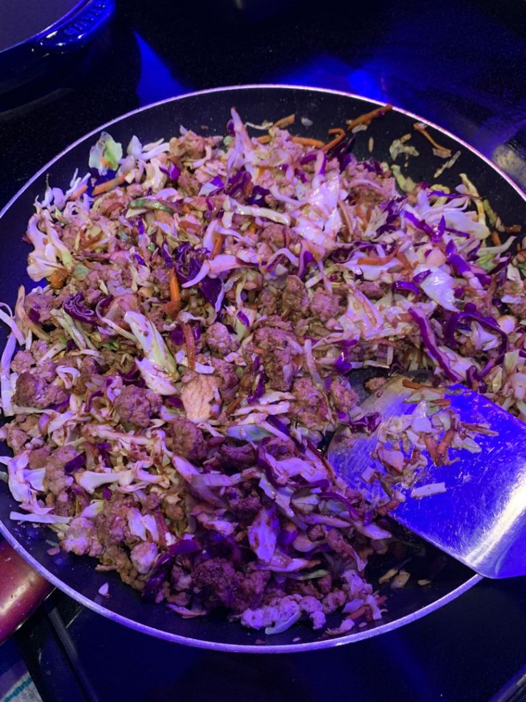 LOW-CARB EASY TO MAKE EGG ROLL IN A BOWL