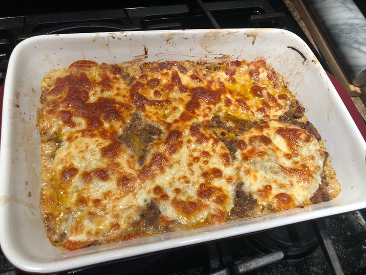 LOW CARB KETO PHILLY CHEESESTEAK CASSEROLE RECIPE