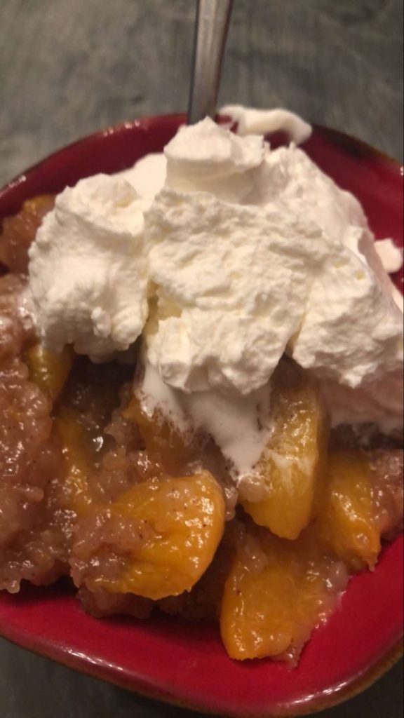 Old-Fashioned Peach Cobbler