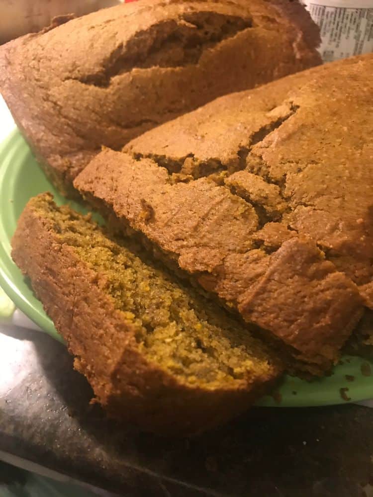 Pumpkin Cinnamon Bread