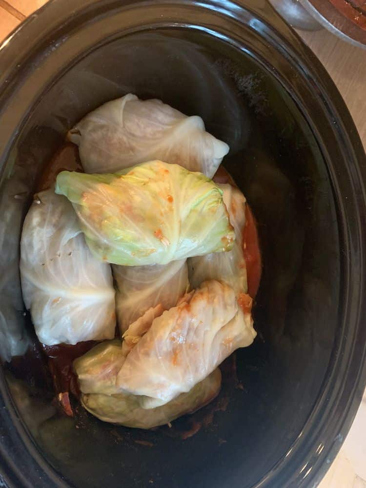 Slow Cooker Cabbage Rolls Make Ahead Meal Idea