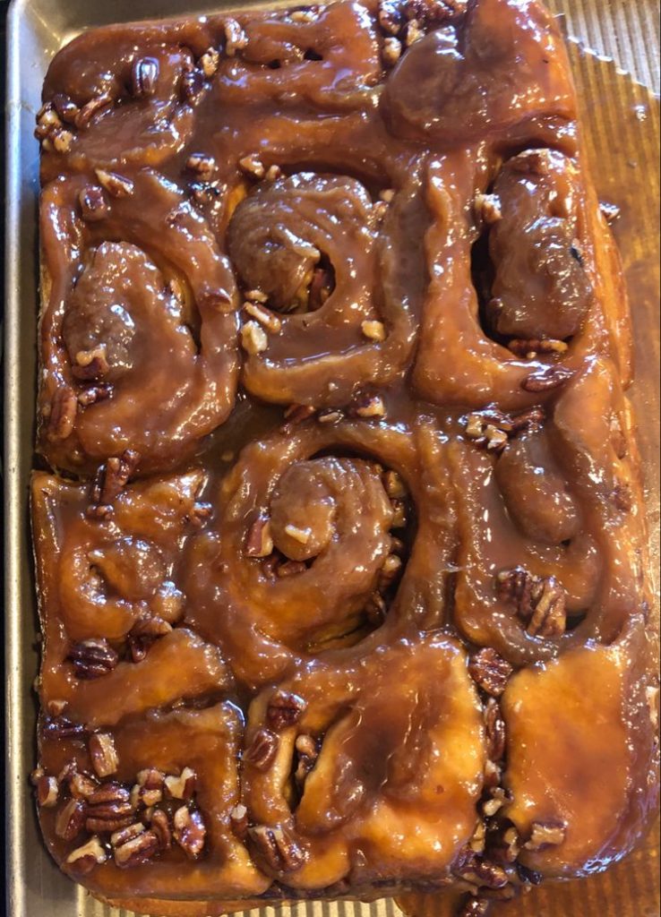 Soft and Sticky Caramel Pecan Rolls