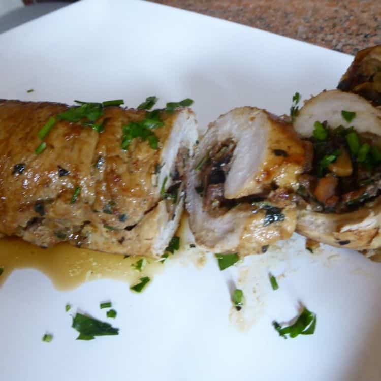 Stuffed Pork Tenderloin