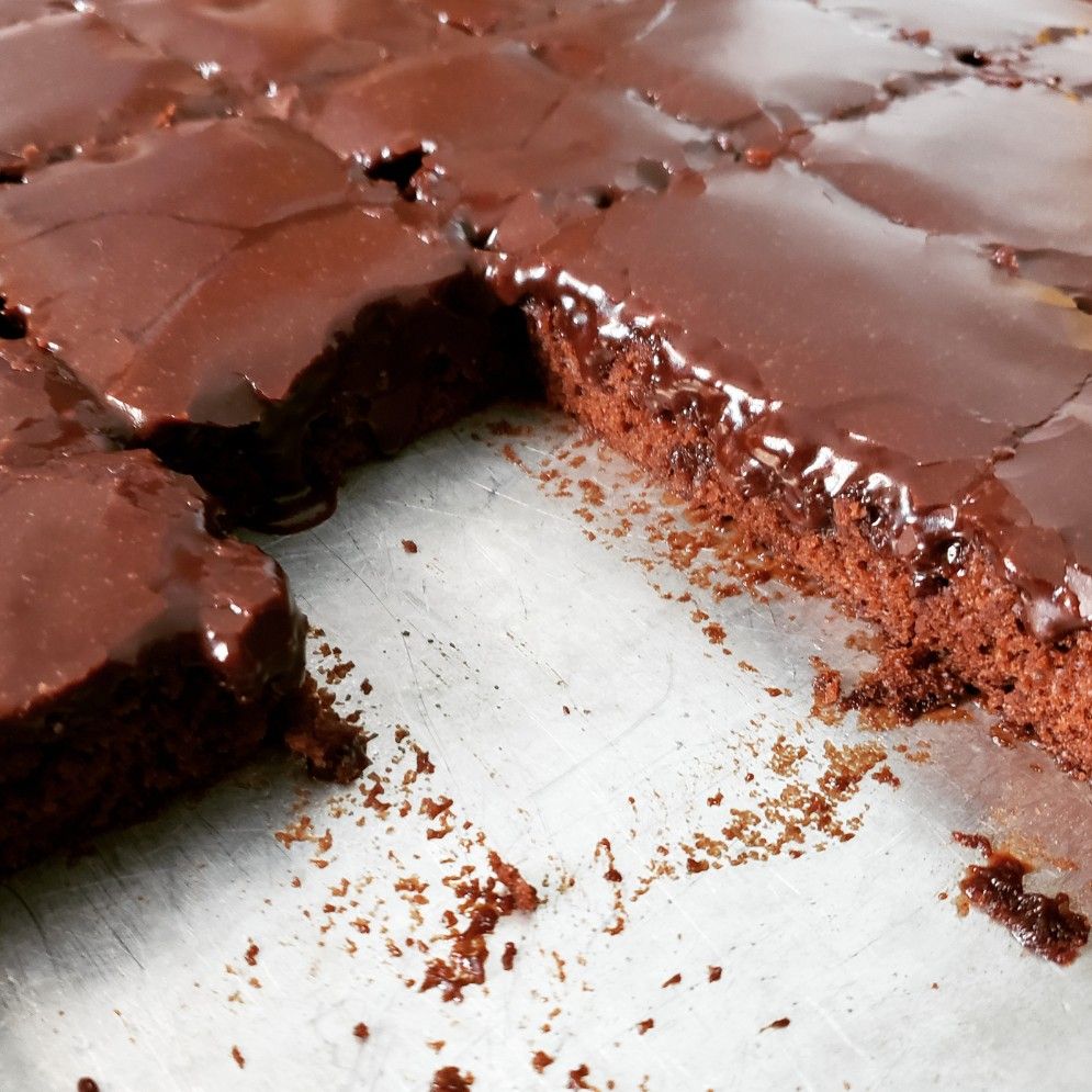The BEST Chocolate Texas Sheet Cake