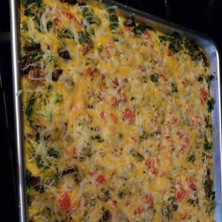 Veggie Supreme Egg Bake