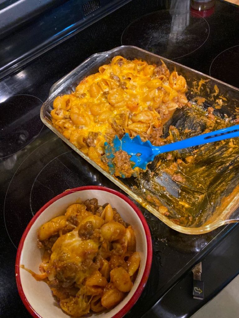 4 Ingredient Hamburger Casserole (Quick & Easy)