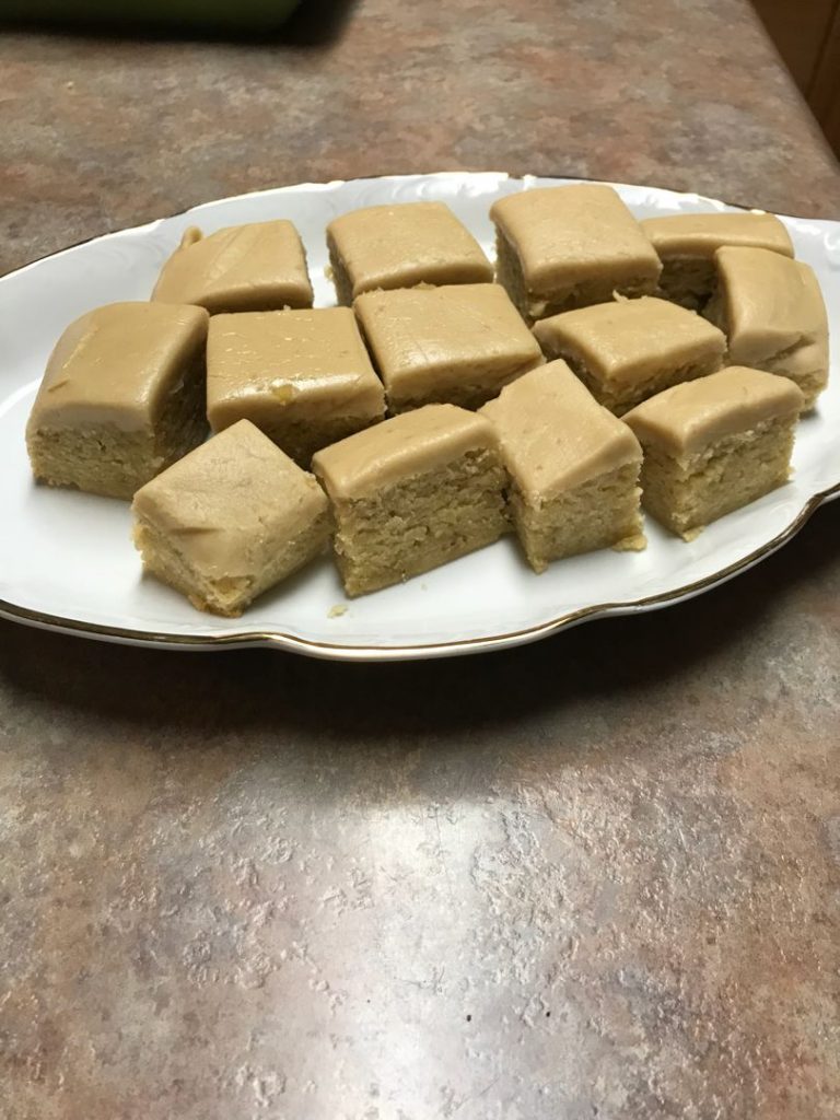 Banana Blondies