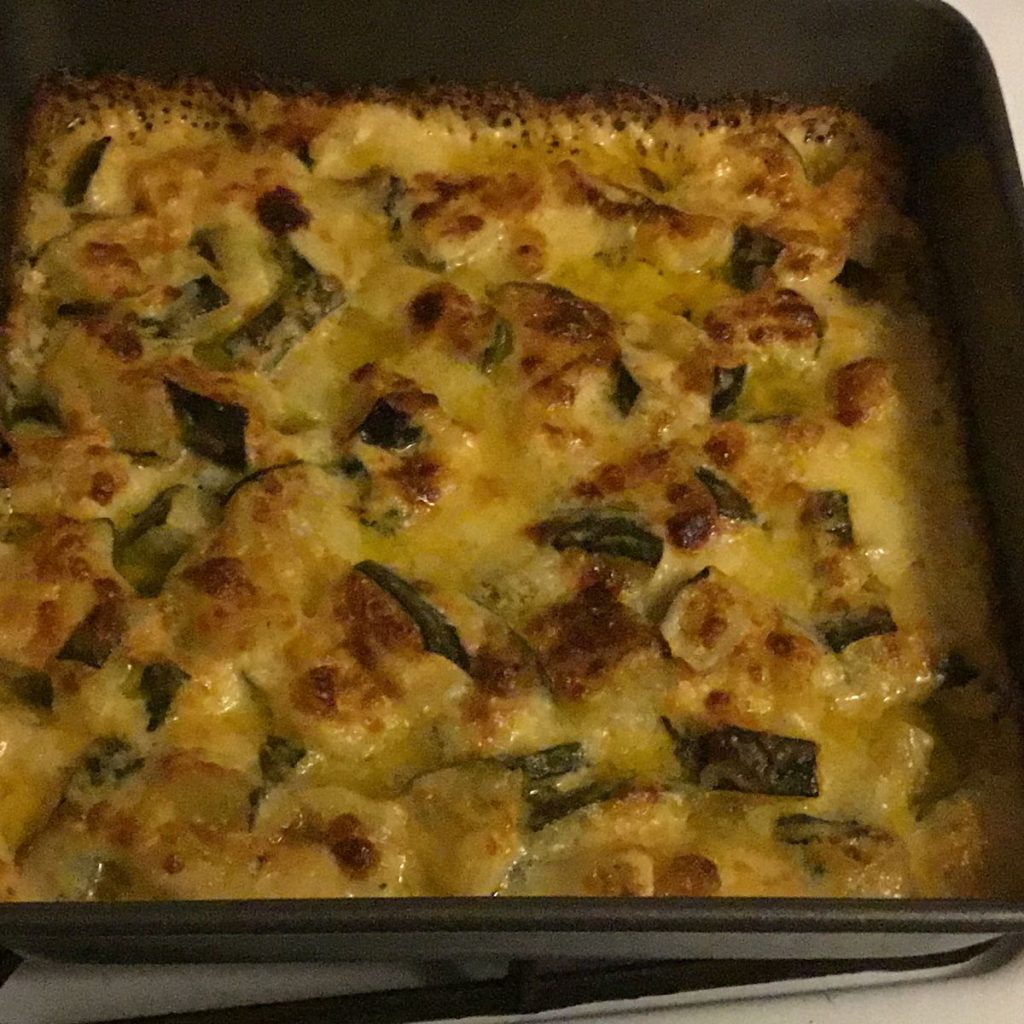 CHEESY ZUCCHINI CASSEROLE RECIPE