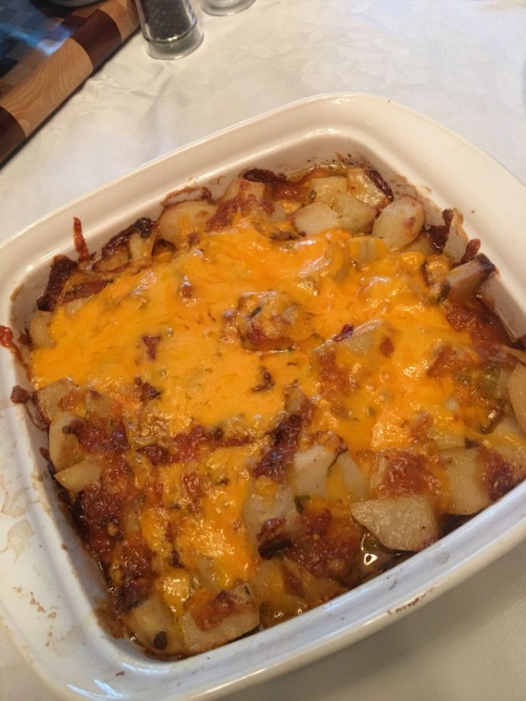 Cheesy Mississippi Mud Potatoes: A Ridiculously Good and Easy Meal