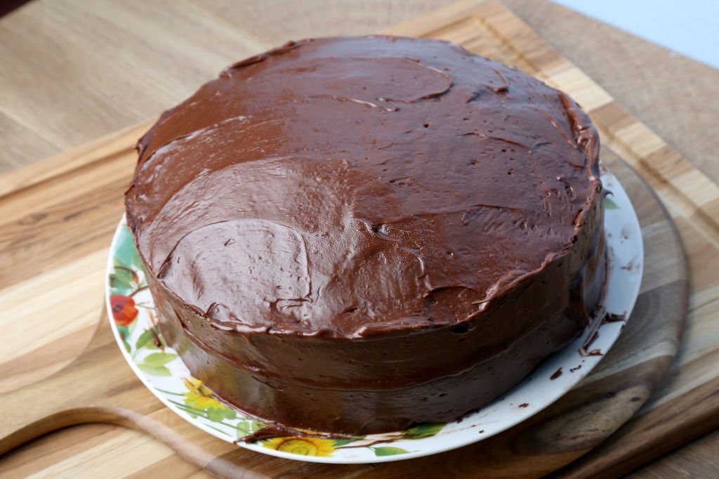 Chocolate Ganache Layer Cake