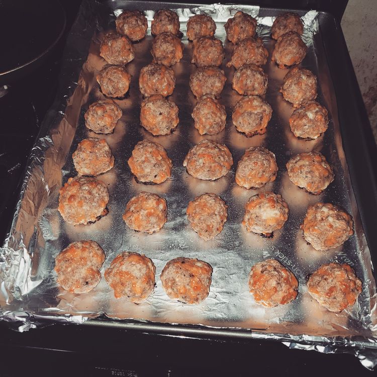 Cream Cheese Sausage Balls