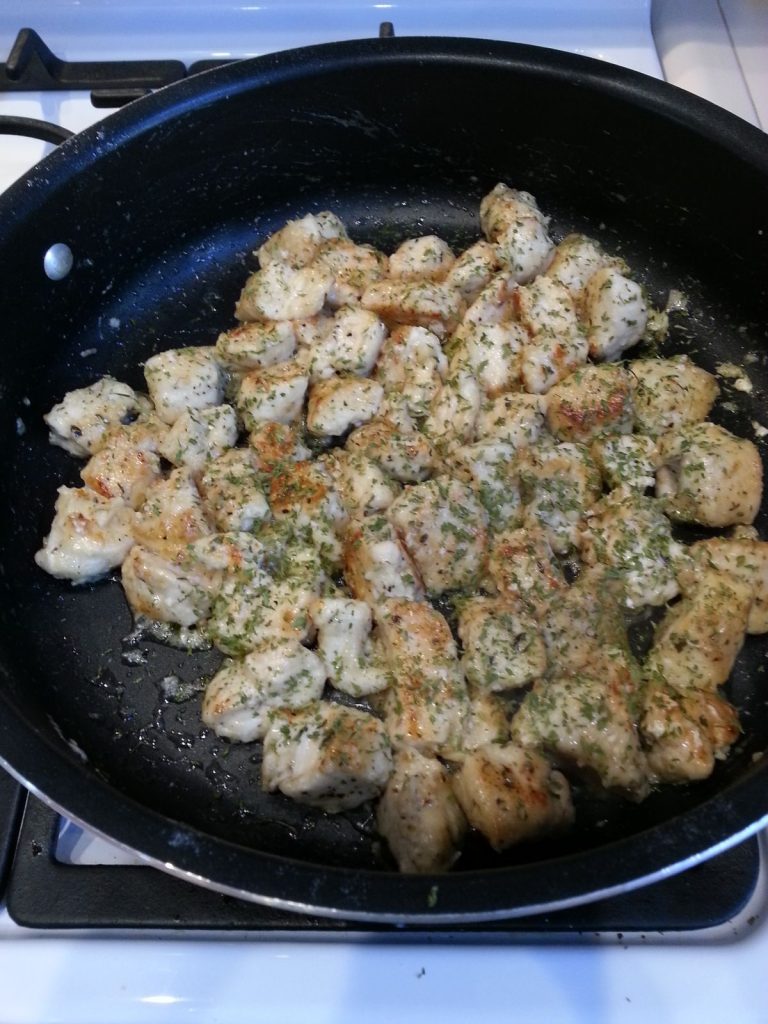 Garlic Butter Chicken Bites