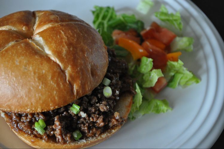 Korean Beef Sloppy Joes