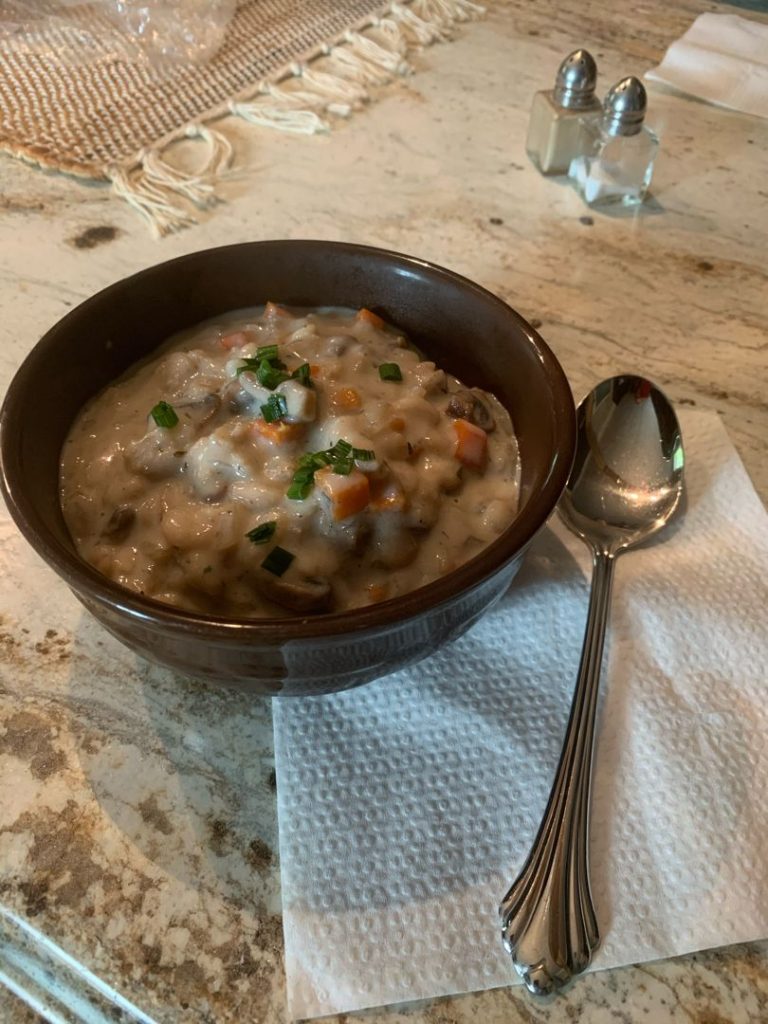 Mushroom Barley Soup