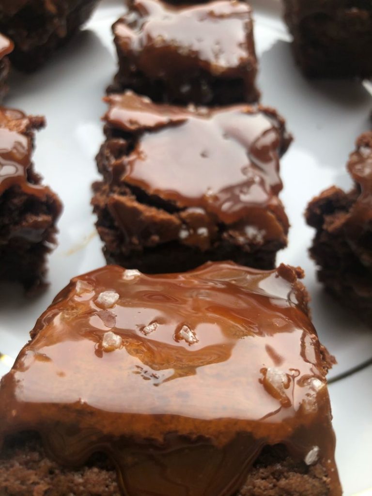 Salted Caramel Brownies