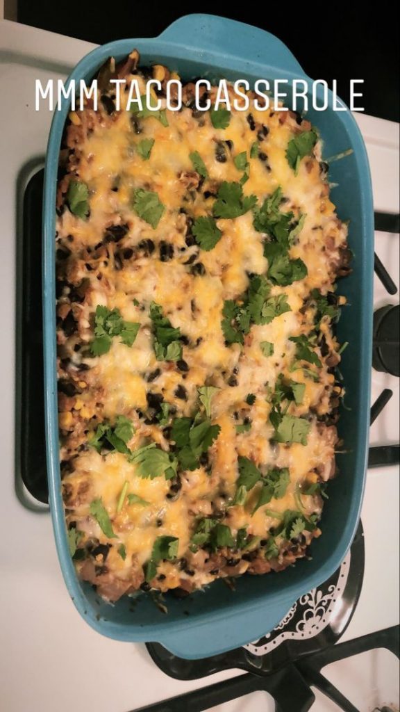 Weight Watcher’s Mexican Casserole