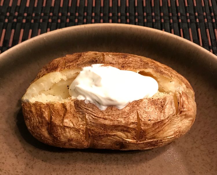 Air Fryer Baked Potatoes