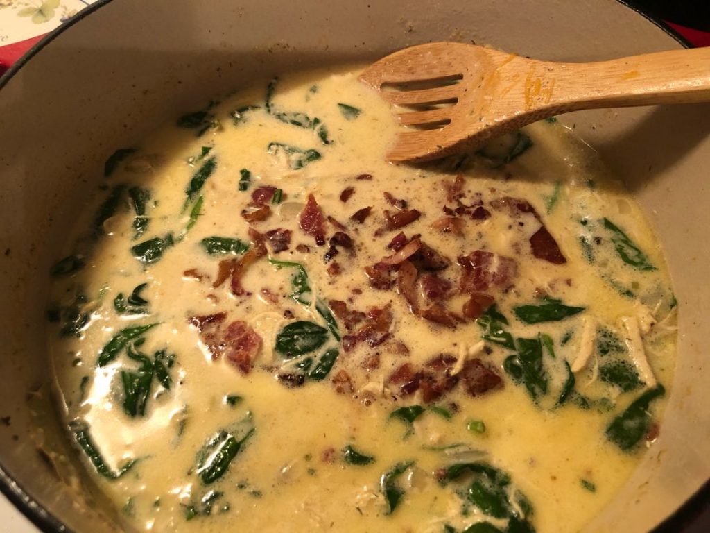 Creamy Crack Chicken Soup