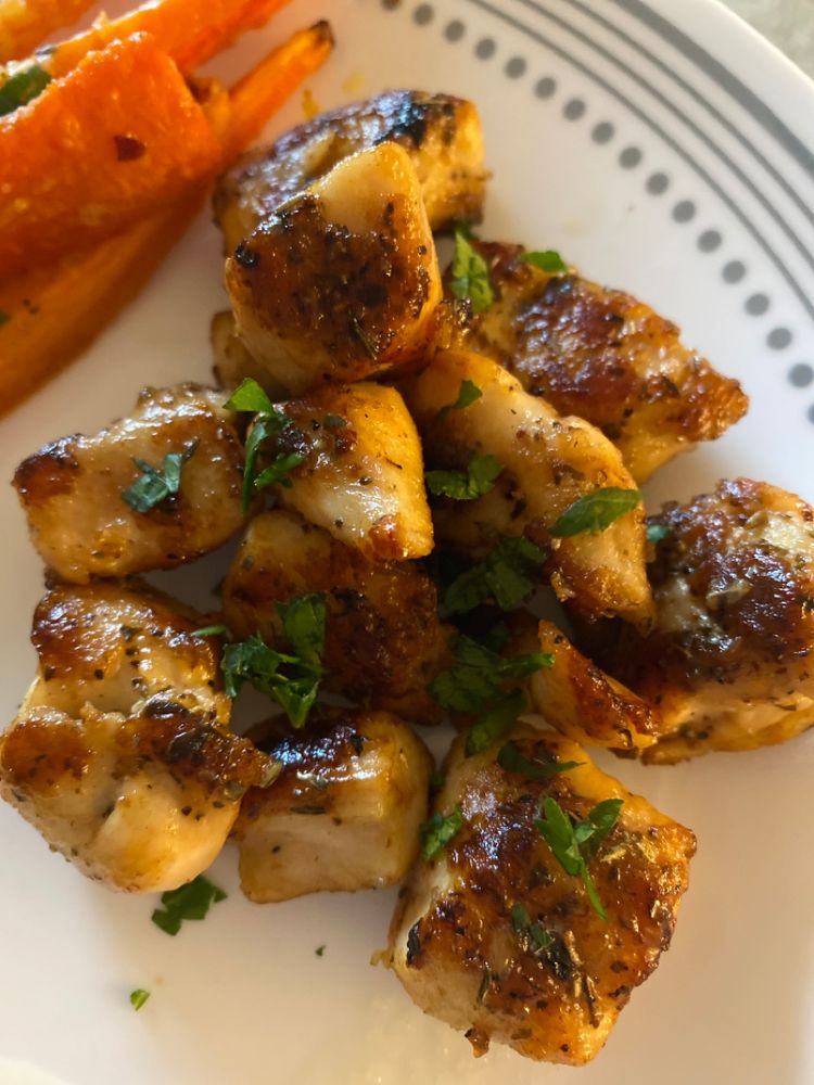 Garlic Butter Chicken Bites