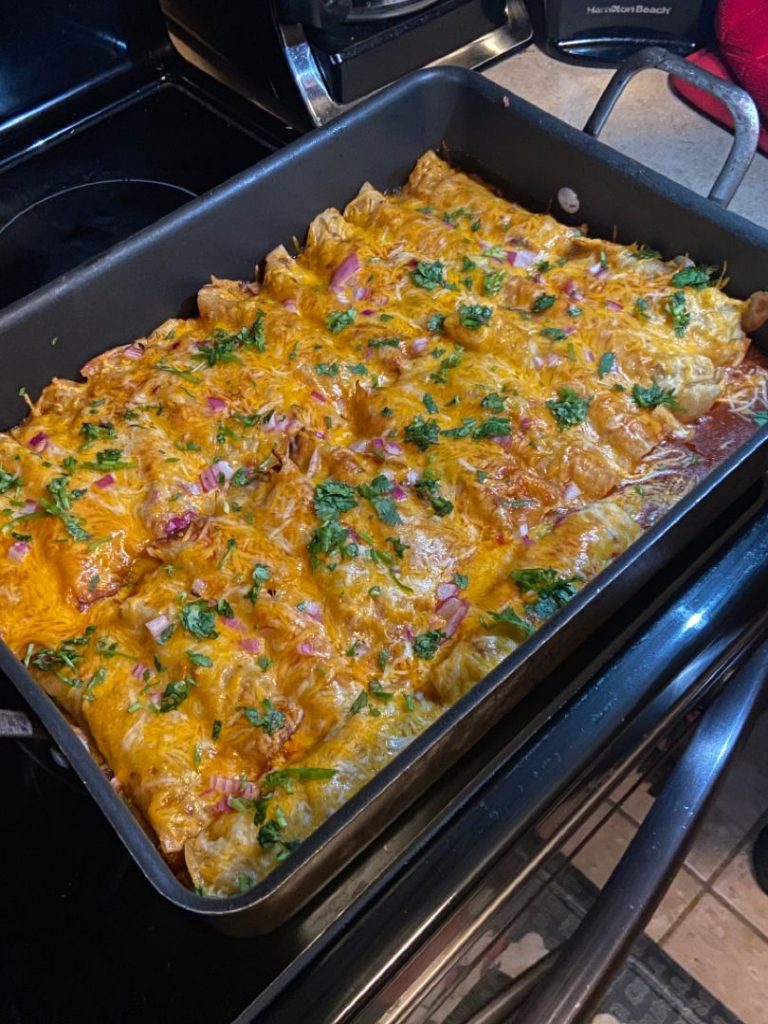 An Easy and Delicious Ground Beef Enchilada Recipe
