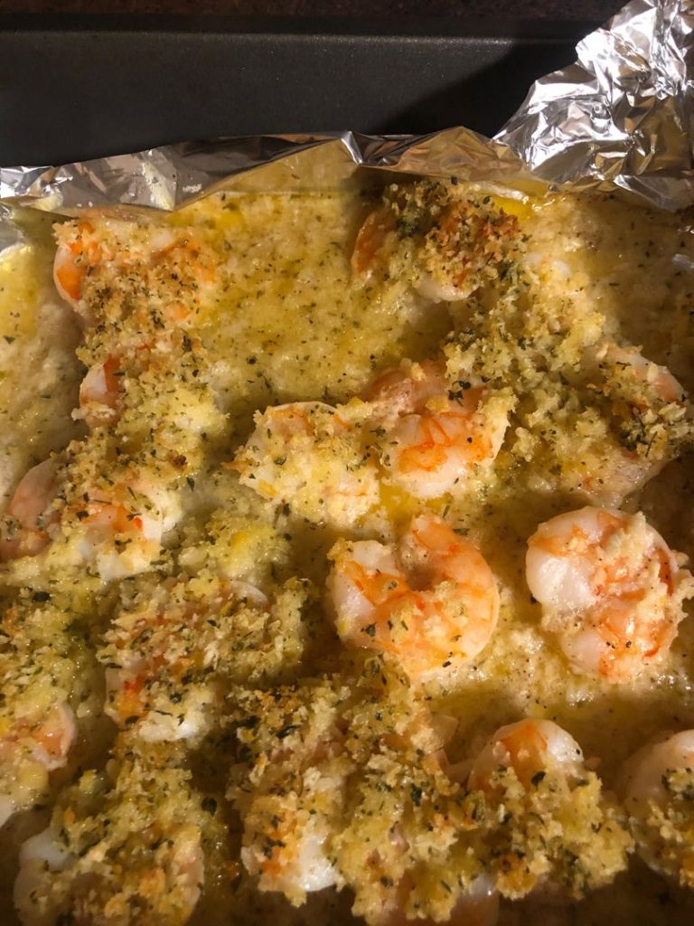 Magic Crispy Baked Shrimp