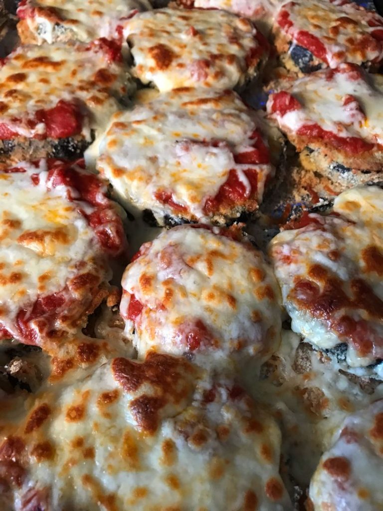 SHEET PAN EGGPLANT PARMESAN