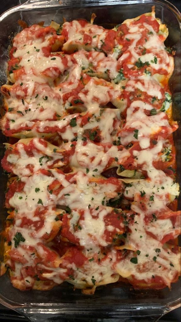 Spinach Stuffed Shells