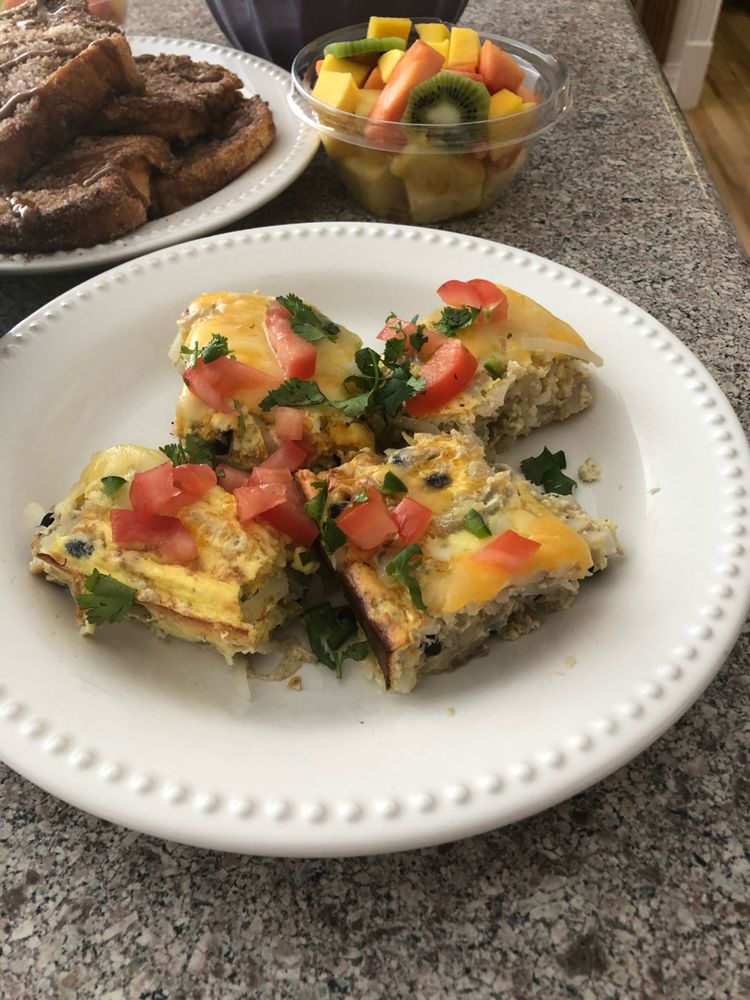 Breakfast Burrito Egg Casserole