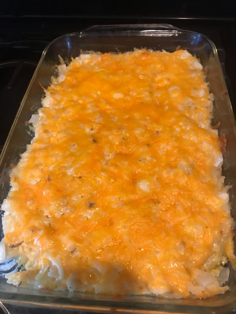 Copycat Cracker Barrel Hashbrown Casserole