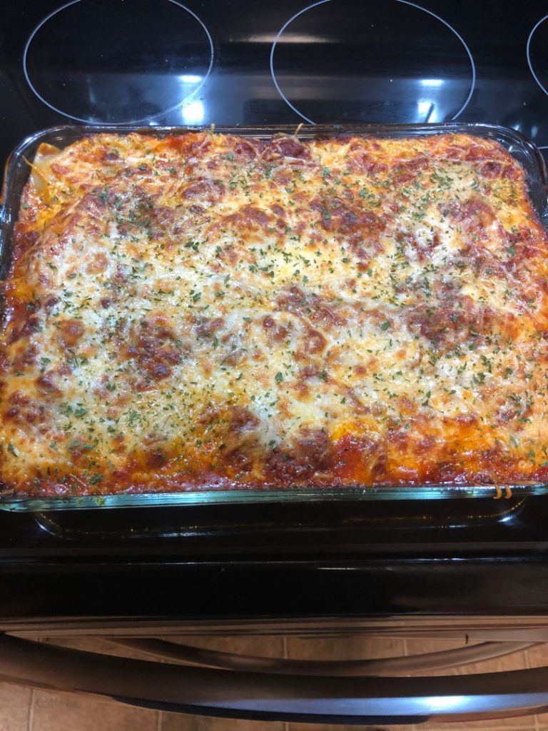 Easy Homemade Lasagna