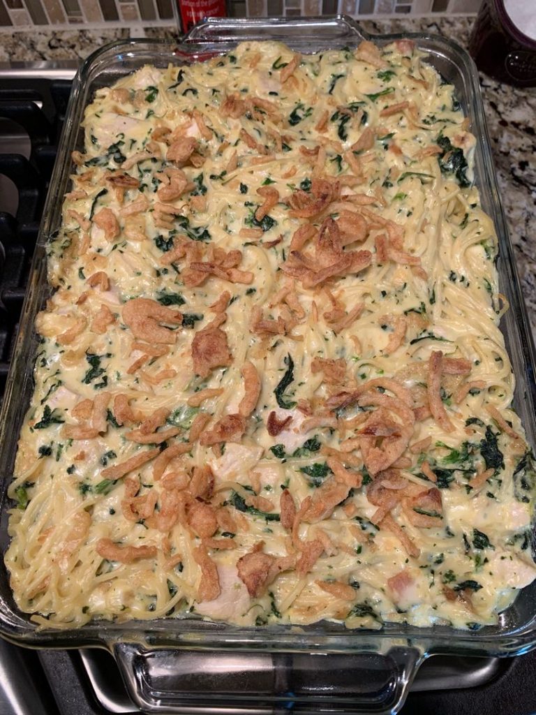 Monterey Chicken Spaghetti Bake: An Easy and Delicious Dinner