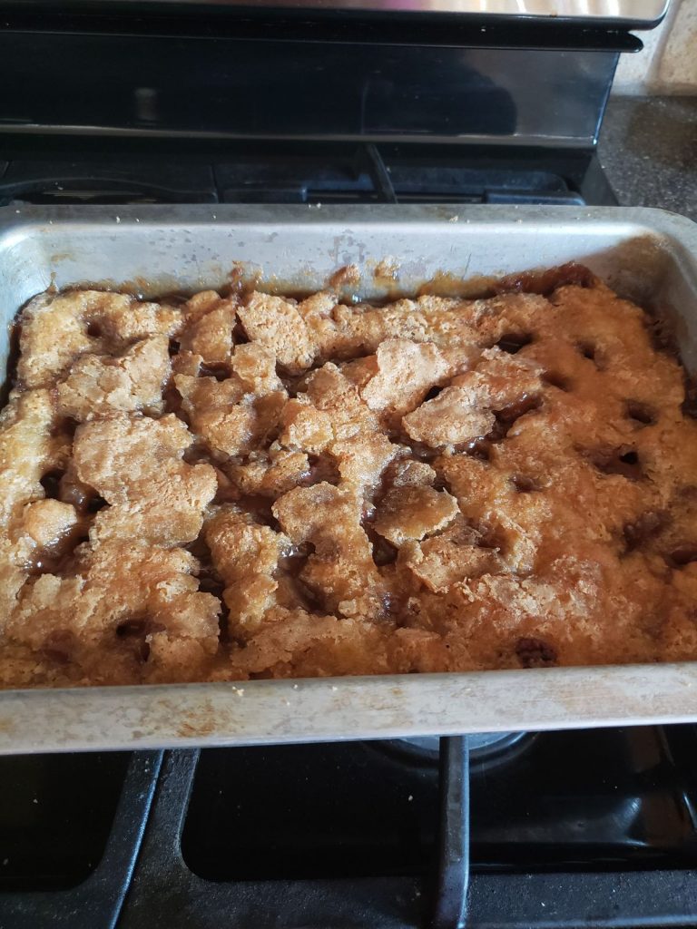 PECAN PIE COBBLER