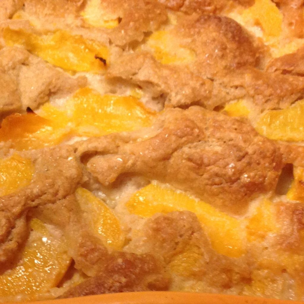 The Easiest Peach Dumplings