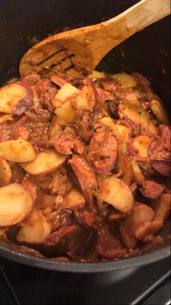 Saucy Hungarian Red Potato Goulash