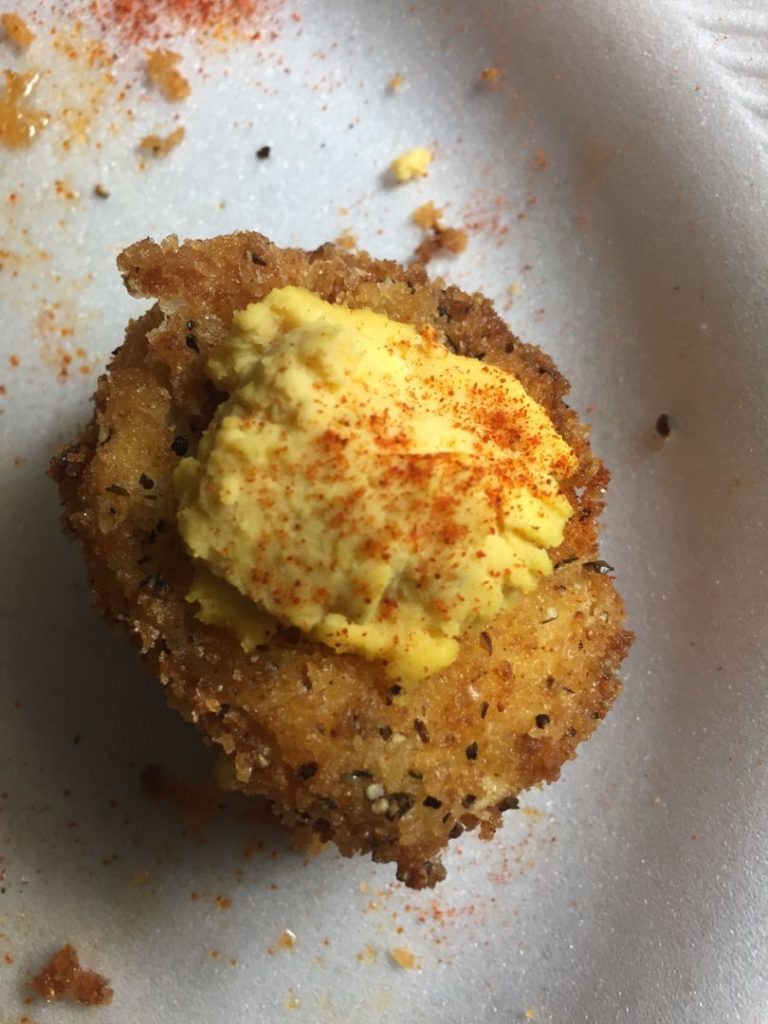 Fried Deviled Eggs