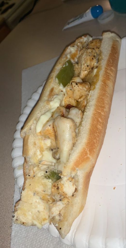 HOMEMADE CHICKEN PHILLY SANDWICHES