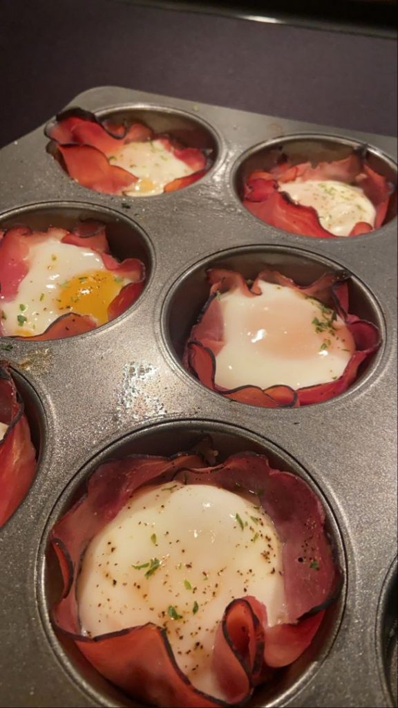 Ham & Cheese Egg Cups