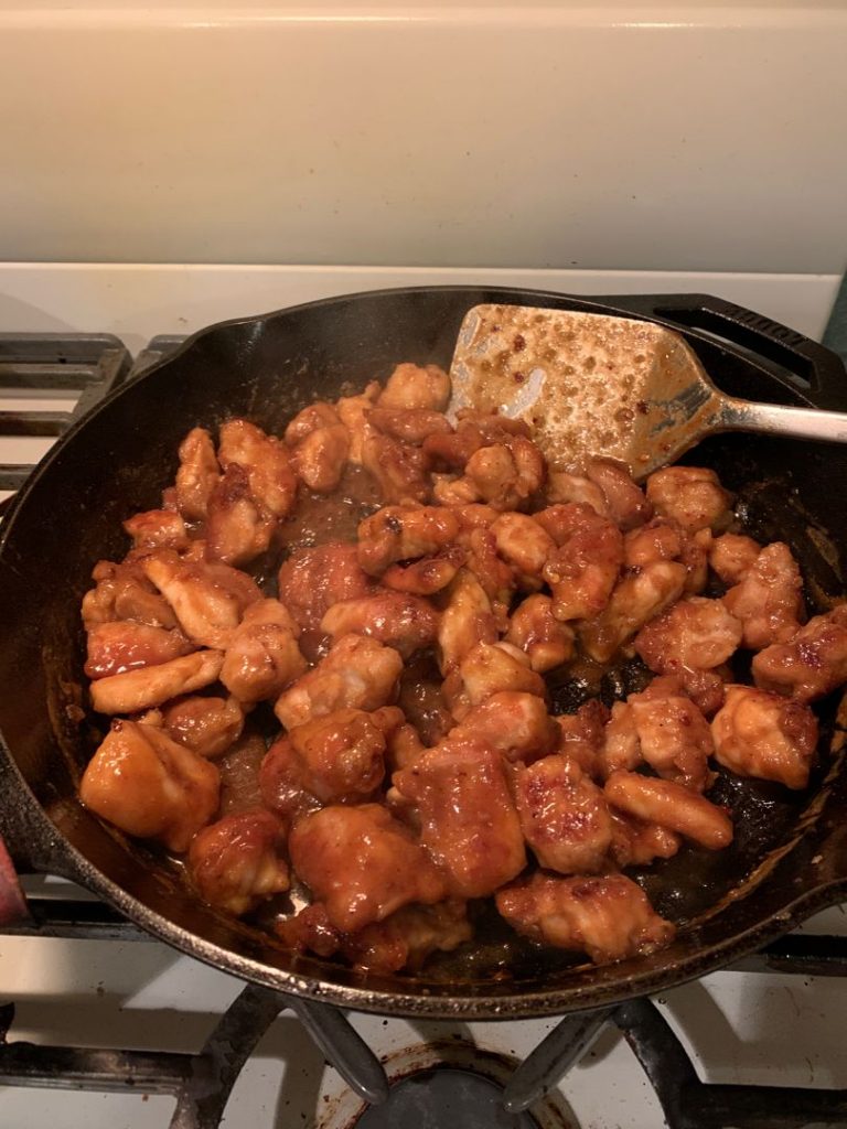 Healthy Orange Chicken