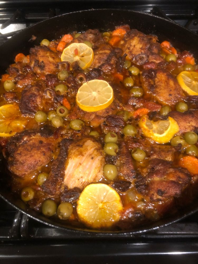 Moroccan Chicken Thighs