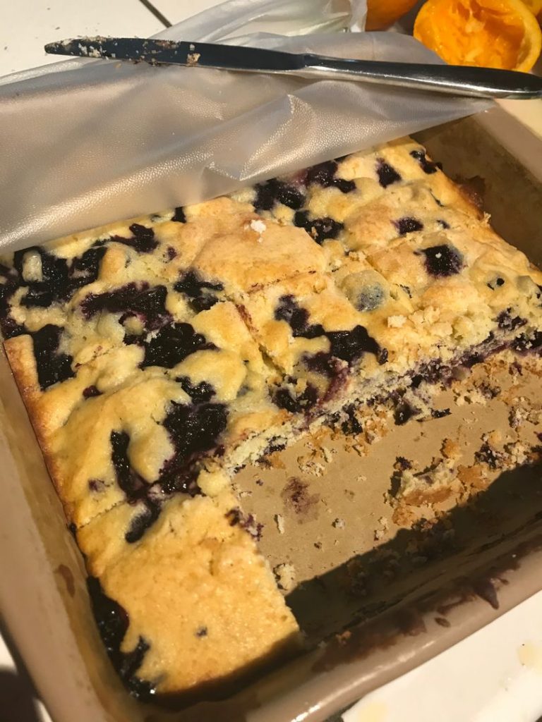 Buttermilk Blueberry Breakfast Bake