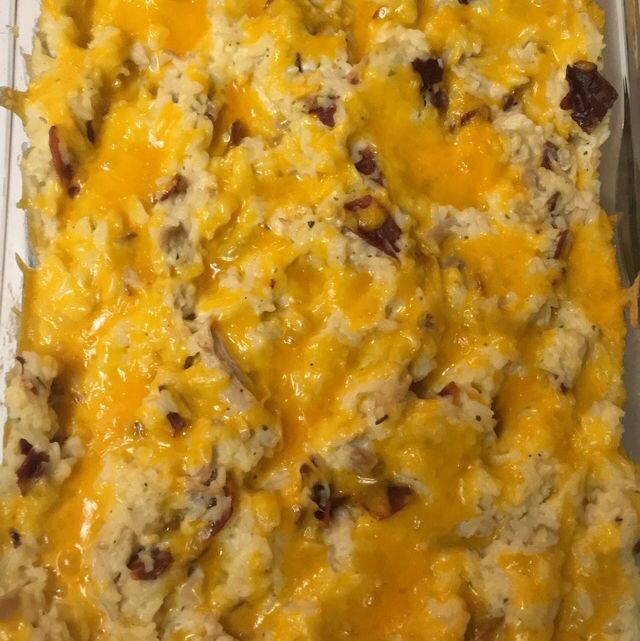 CRACKED OUT CHICKEN AND RICE BAKE