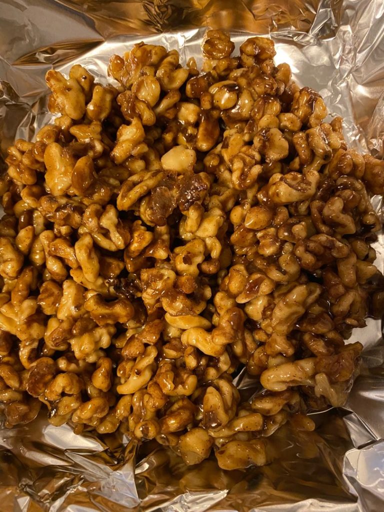 5-Minute Candied Walnuts