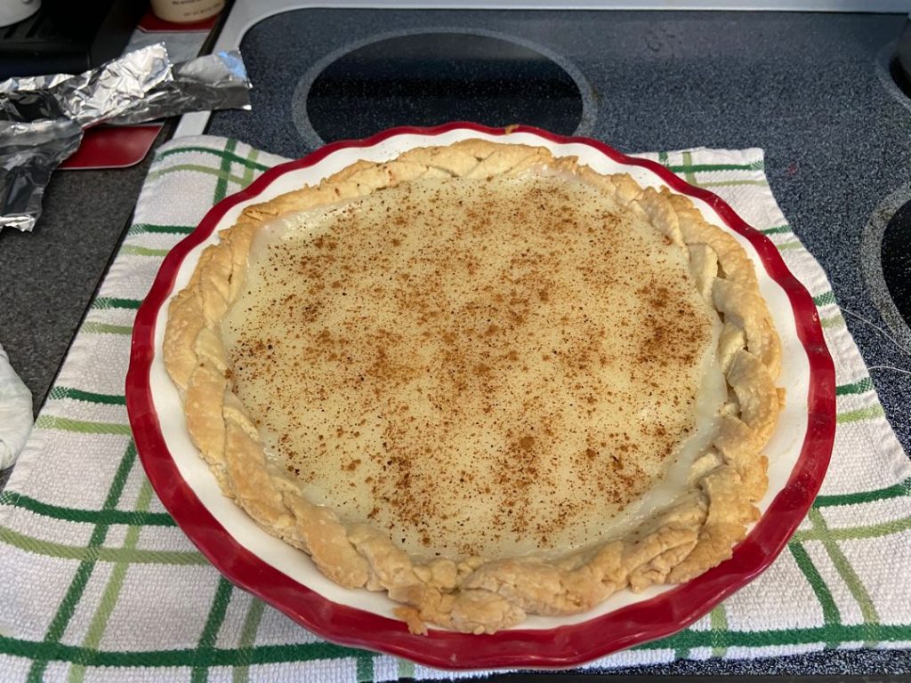 Classic Sugar Cream Pie