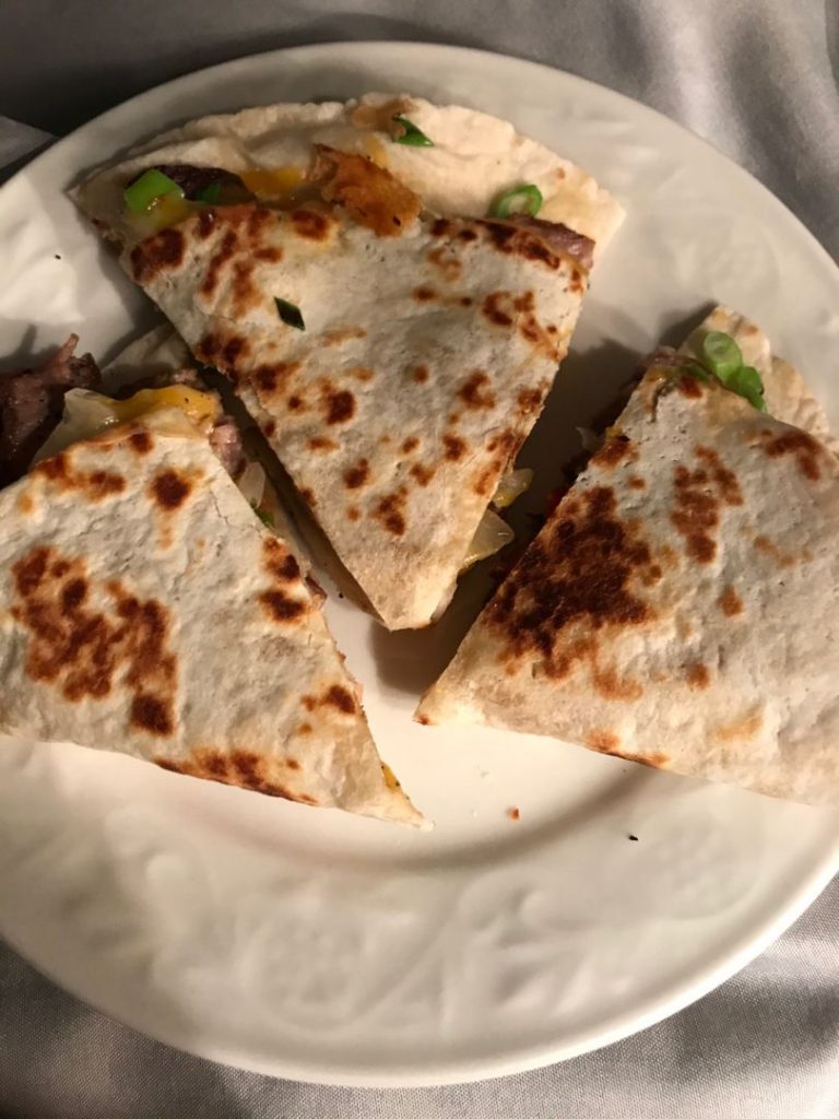 Philly Cheesesteak Quesadilla