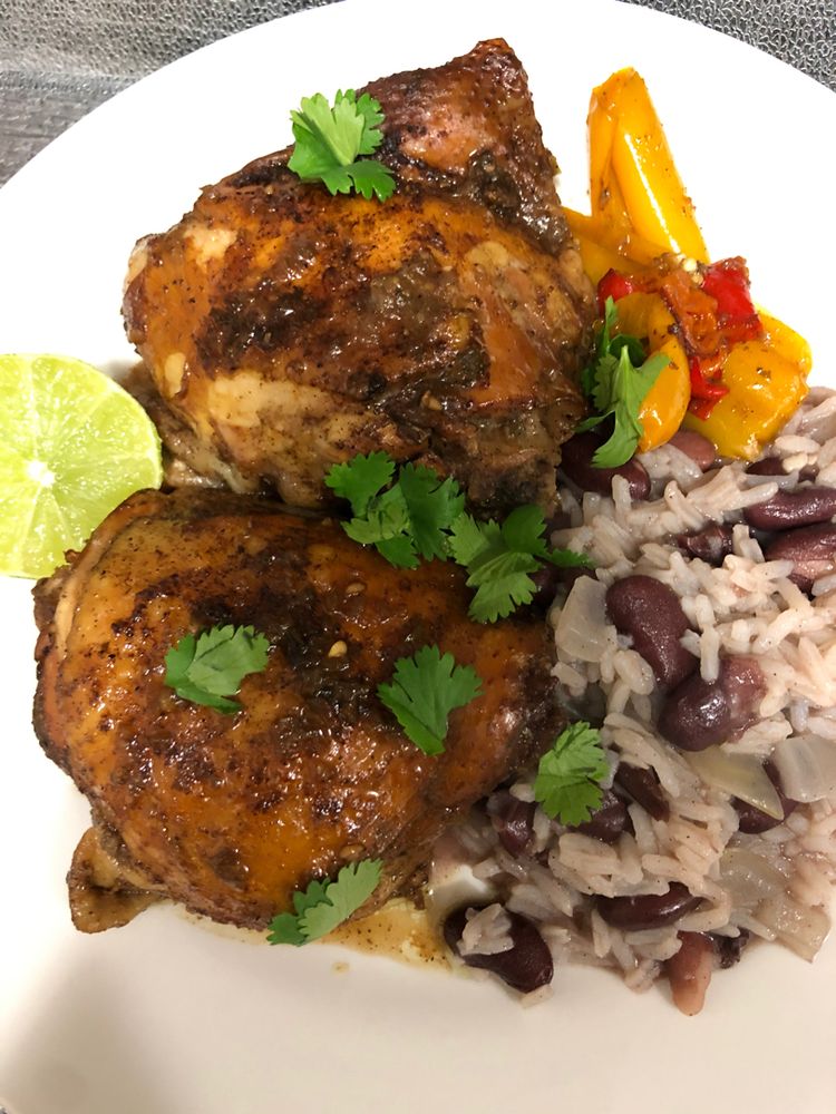 Slow Cooker Jerk Chicken