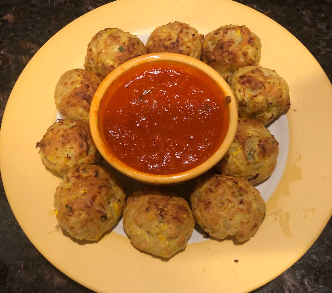 Zucchini Garlic Bites