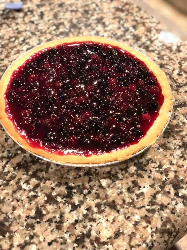 Cape Cod Blueberry Pie