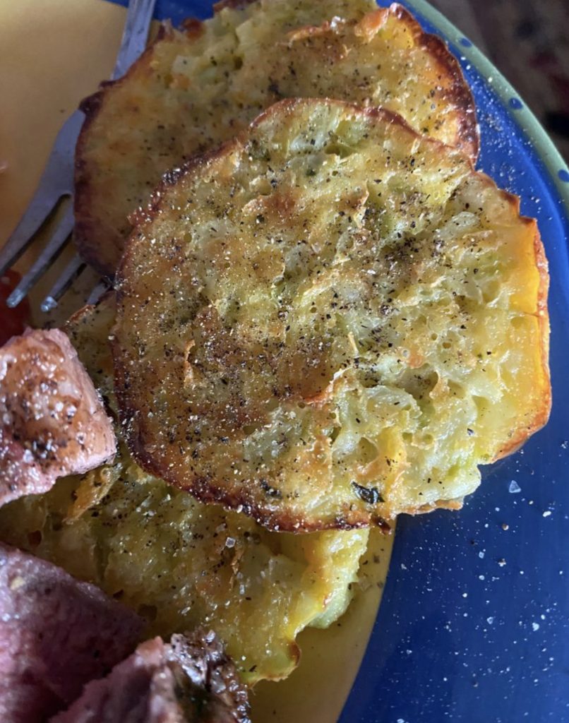 Crispy Broccoli Cheddar Rounds (Keto & Low Carb)